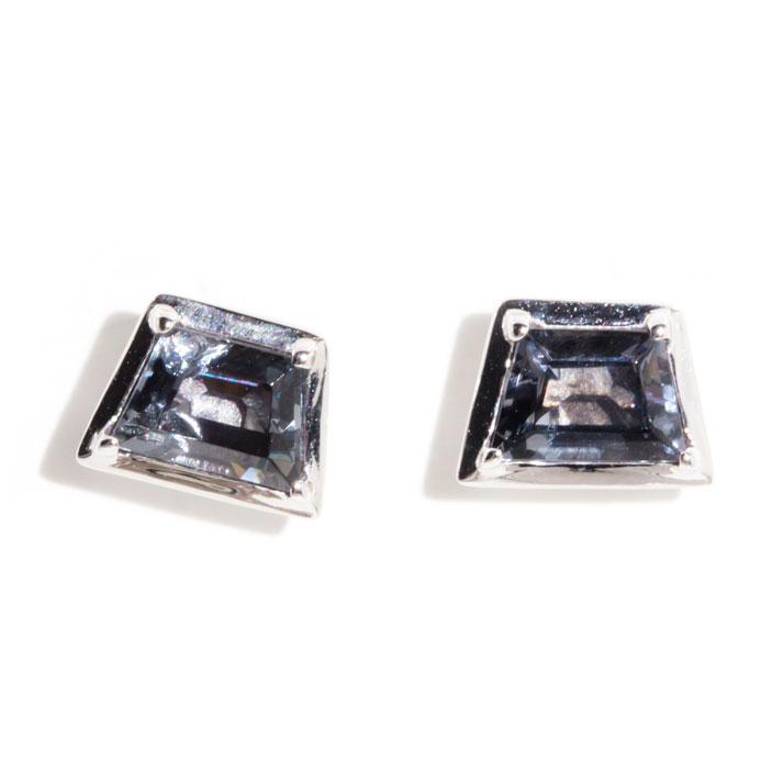 Contemporary Silver Stud Earrings | LOVE2HAVE in the UK!