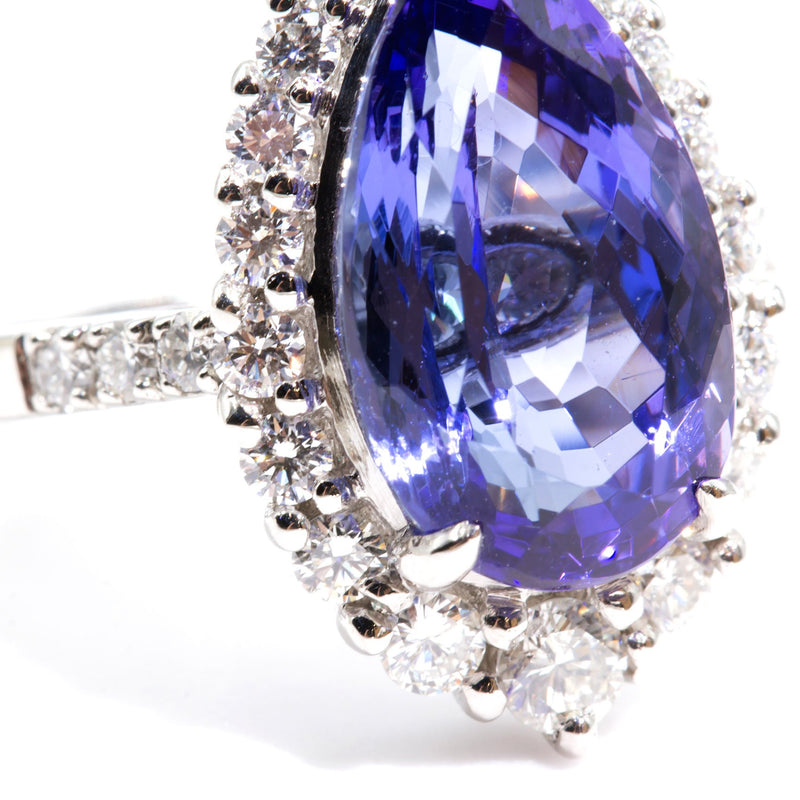 Pear tanzanite hot sale