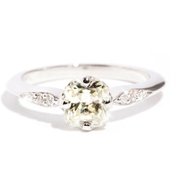 Magdalena 18 Carat White Gold Diamond Engagement Ring Rings Imperial Jewellery Imperial Jewellery - Hamilton 