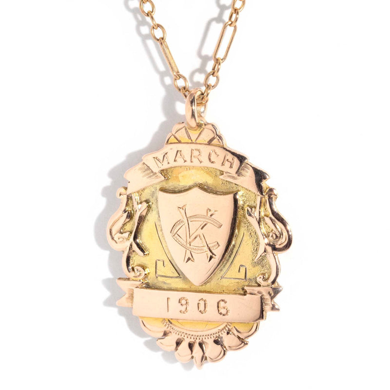 Gold on sale family crest