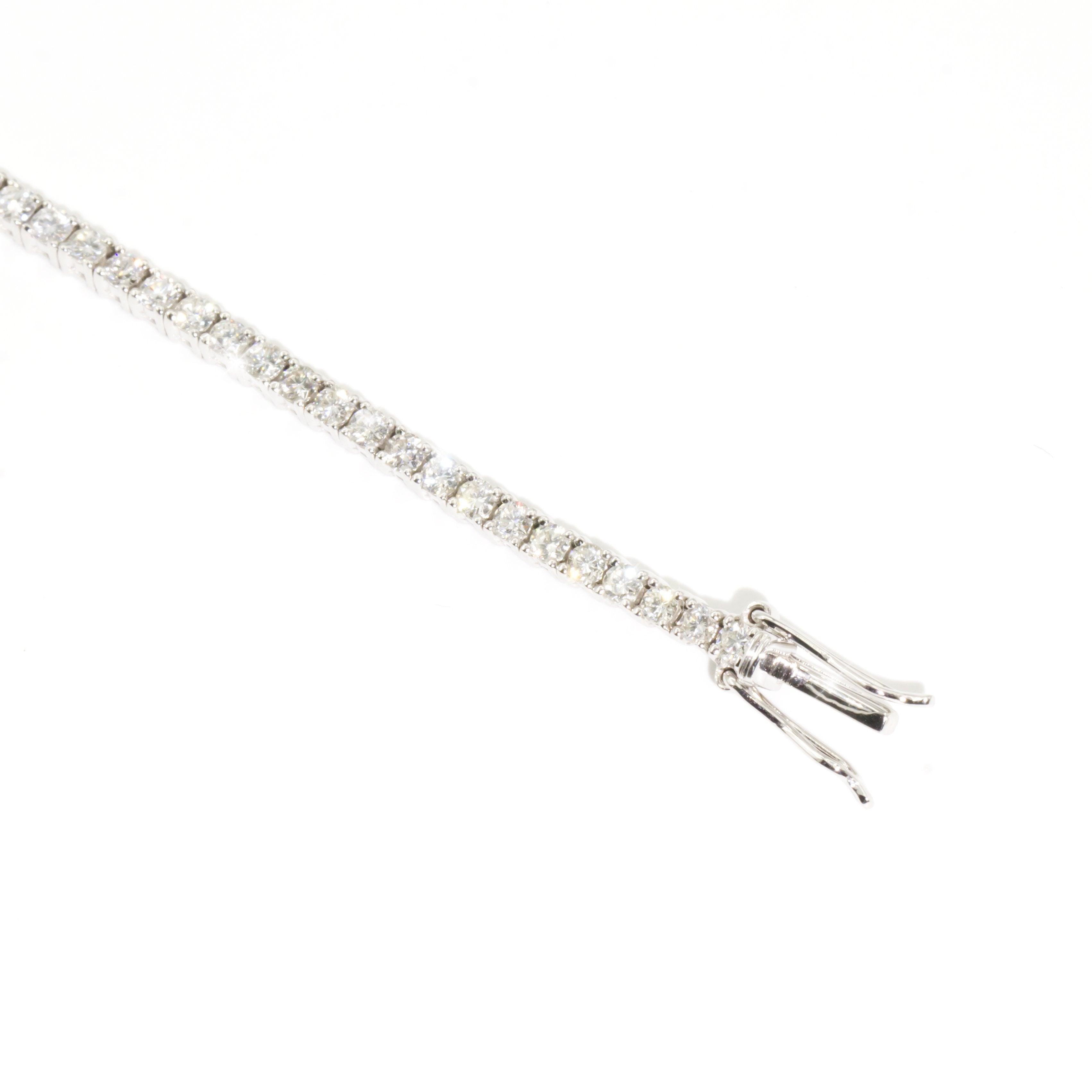 Marilyn 18 Carat White Gold Diamond Tennis Bracelet Bracelets/Bangles Imperial Jewellery - Auctions, Antique, Vintage & Estate