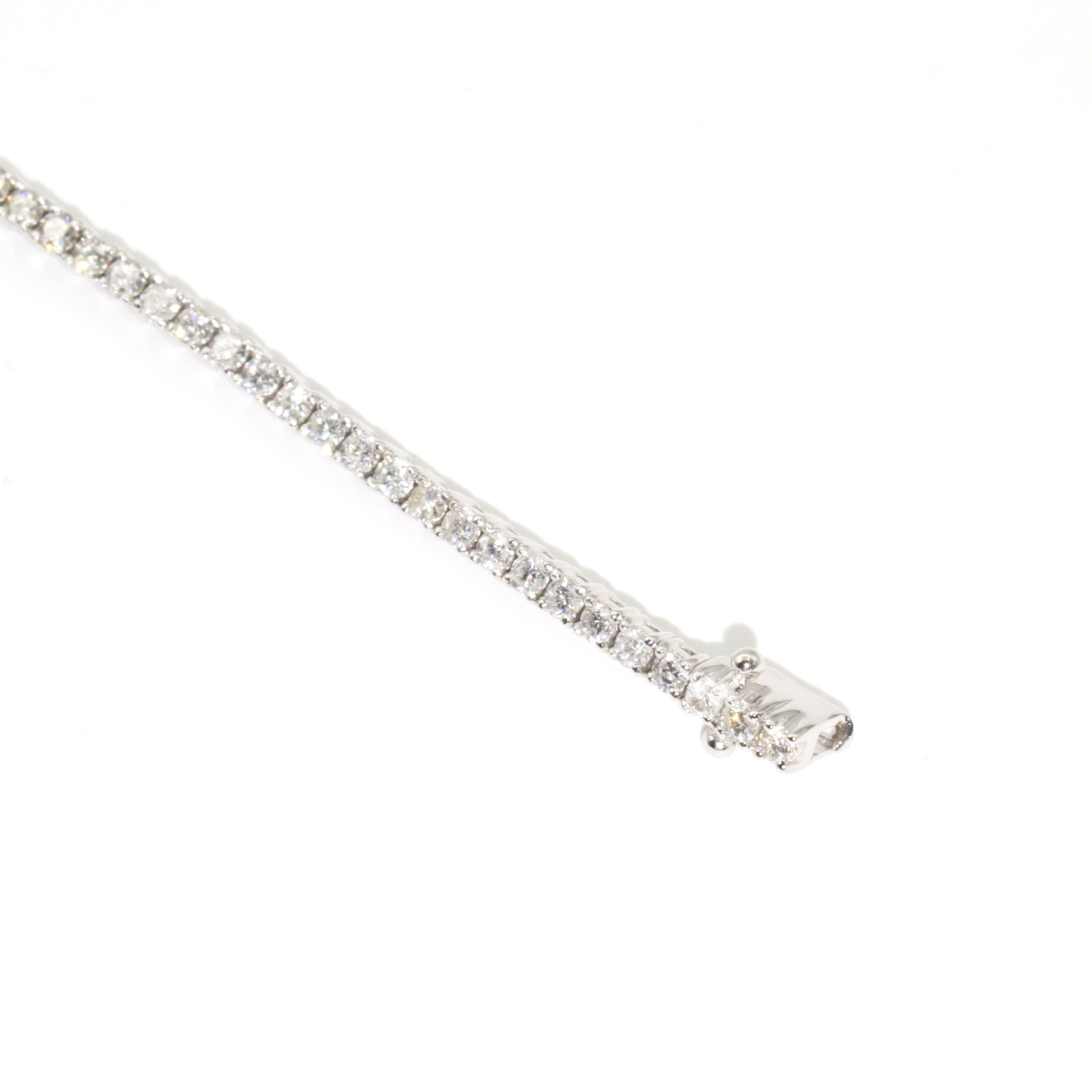 Marilyn 18 Carat White Gold Diamond Tennis Bracelet Bracelets/Bangles Imperial Jewellery - Auctions, Antique, Vintage & Estate