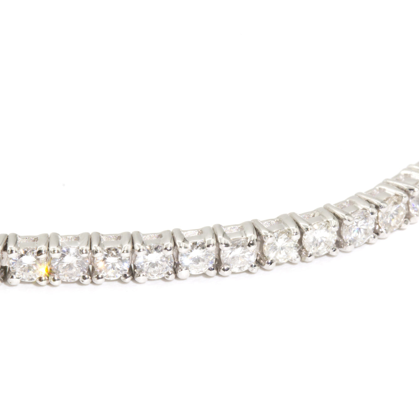 Marilyn 18 Carat White Gold Diamond Tennis Bracelet Bracelets/Bangles Imperial Jewellery - Auctions, Antique, Vintage & Estate