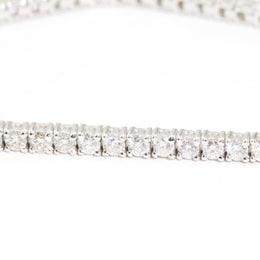 Marilyn 18 Carat White Gold Diamond Tennis Bracelet Bracelets/Bangles Imperial Jewellery - Auctions, Antique, Vintage & Estate