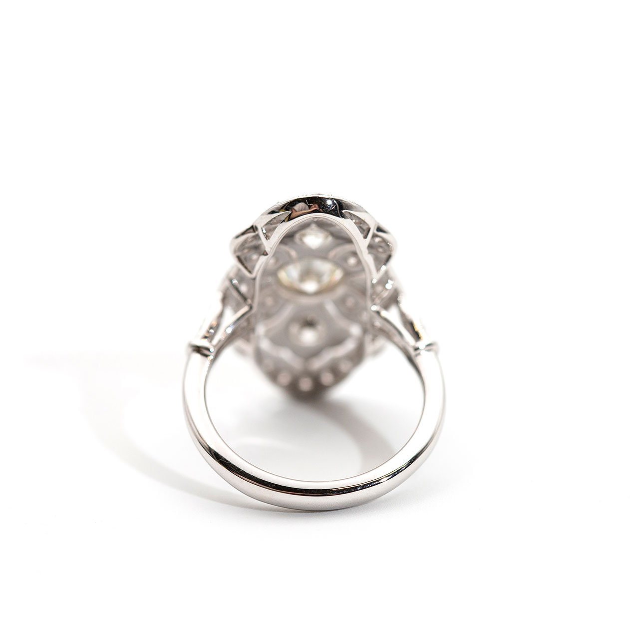 Marisa 1.62 Carat Diamond Art Deco Ring Ring Imperial Jewellery - Auctions, Antique, Vintage & Estate 