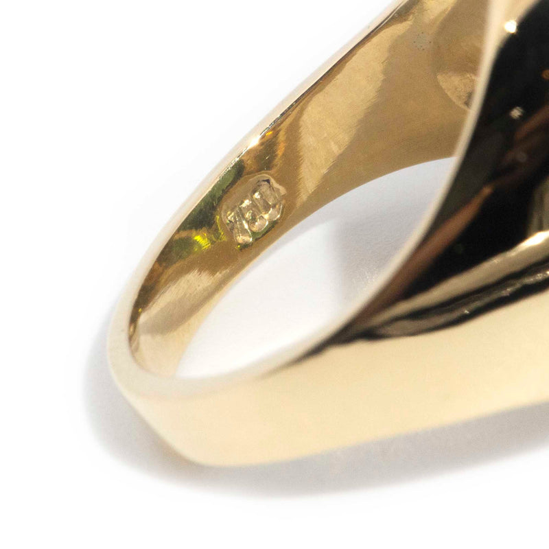 Promise Ring, Tourmaline Ring, Natural Tourmaline, Vintage Rings, Gree –  Adina Stone Jewelry