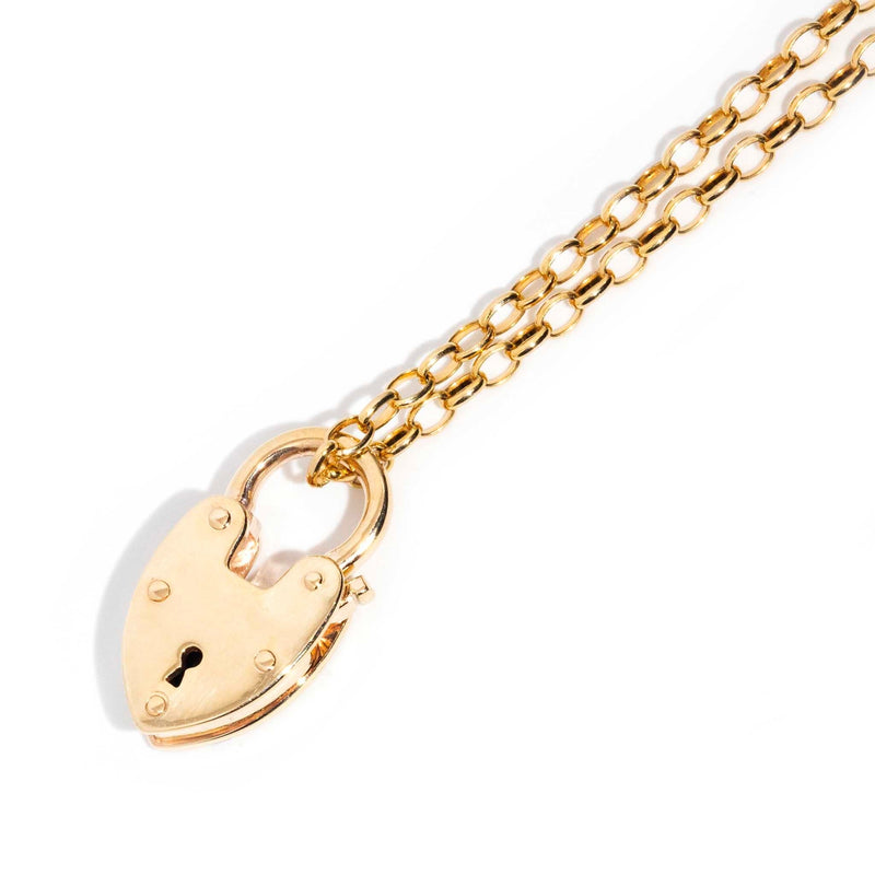 Meadow 9ct Yellow Gold Locket and Chain Pendants/Necklaces Imperial Jewellery 