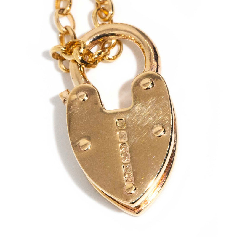 Meadow 9ct Yellow Gold Locket and Chain Pendants/Necklaces Imperial Jewellery 