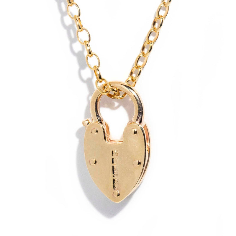 Meadow 9ct Yellow Gold Locket and Chain Pendants/Necklaces Imperial Jewellery 