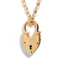 Meadow 9ct Yellow Gold Locket and Chain Pendants/Necklaces Imperial Jewellery Imperial Jewellery - Hamilton 
