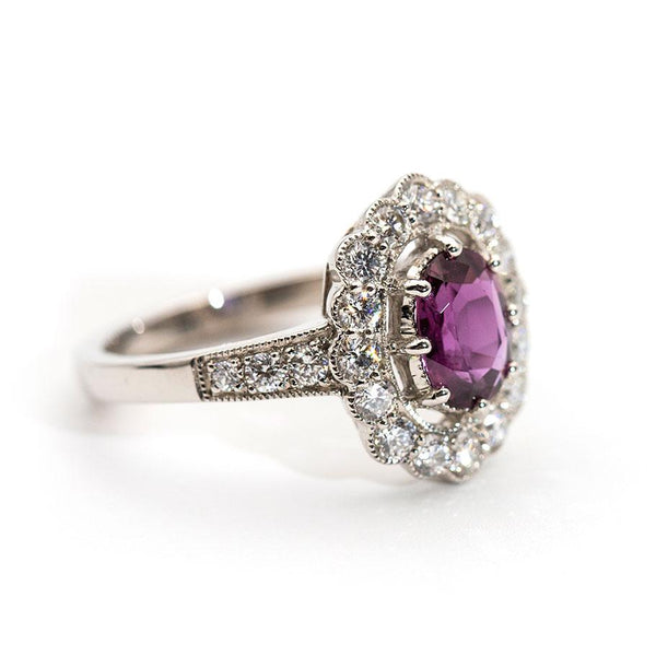 Melissa Ruby and Diamond Vintage Ring Ring Imperial Jewellery - Auctions, Antique, Vintage & Estate 