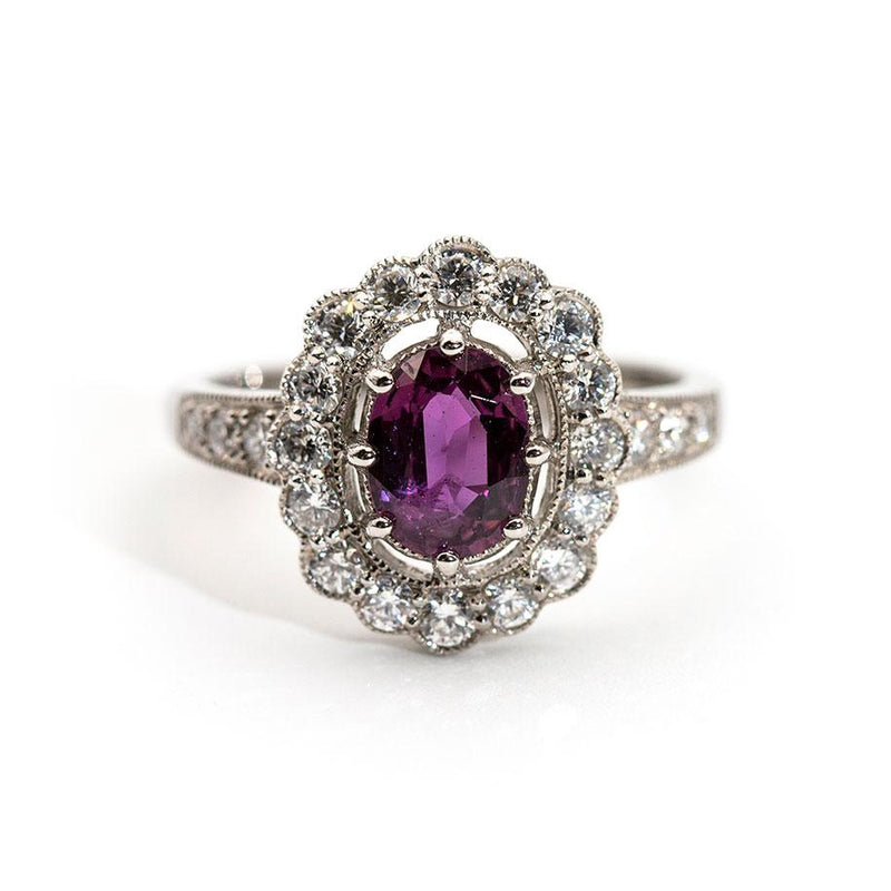 Melissa Ruby and Diamond Vintage Ring Ring Imperial Jewellery - Auctions, Antique, Vintage & Estate 