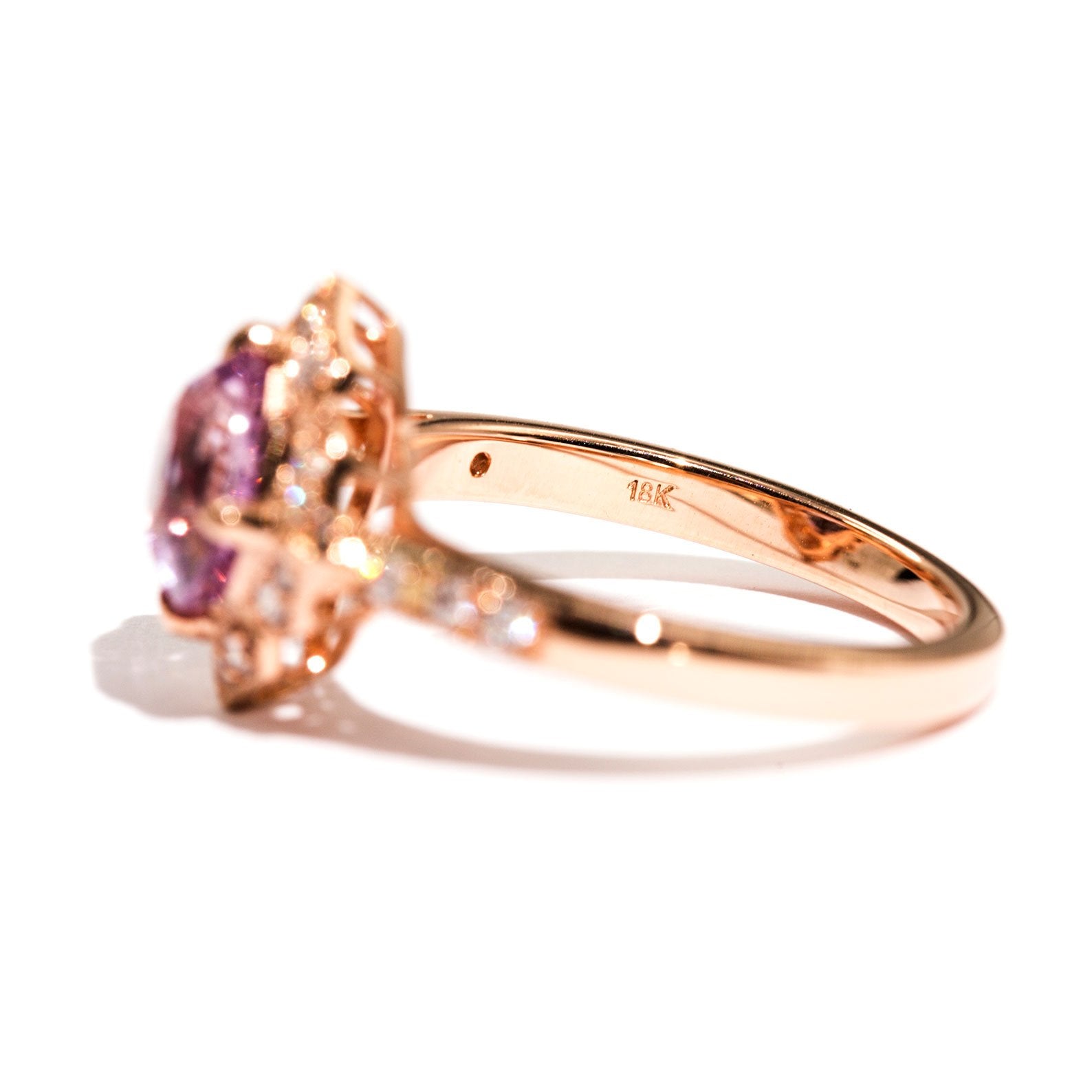 Mika Spinel & Diamond Ring Ring Imperial Jewellery - Auctions, Antique, Vintage & Estate 