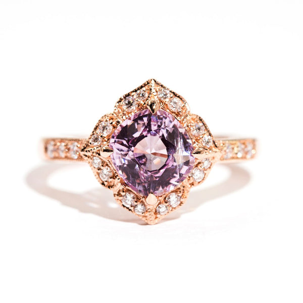 Mika Spinel & Diamond Ring Ring Imperial Jewellery - Auctions, Antique, Vintage & Estate 
