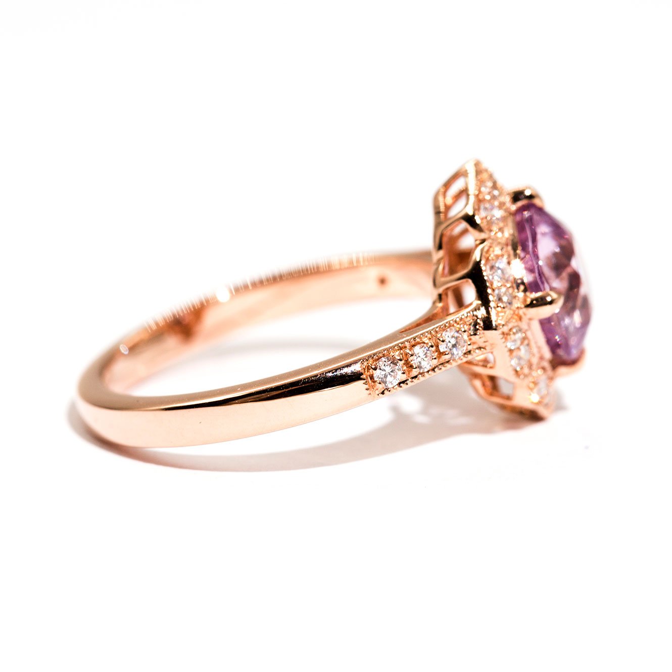 Mika Spinel & Diamond Ring Ring Imperial Jewellery - Auctions, Antique, Vintage & Estate 