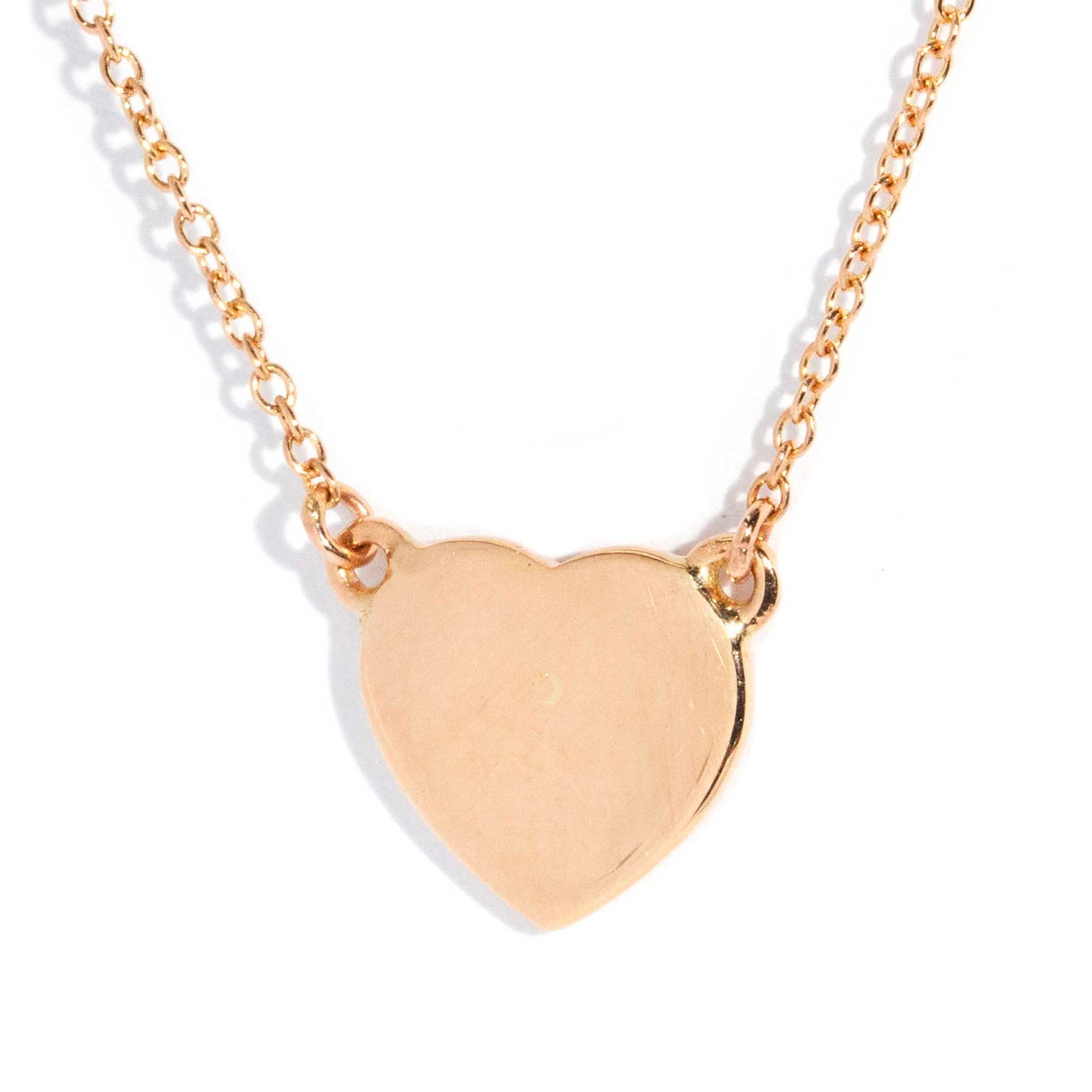 Modified Tiffany & Co Heart Necklet 18ct Gold Pendants/Necklaces Imperial Jewellery 