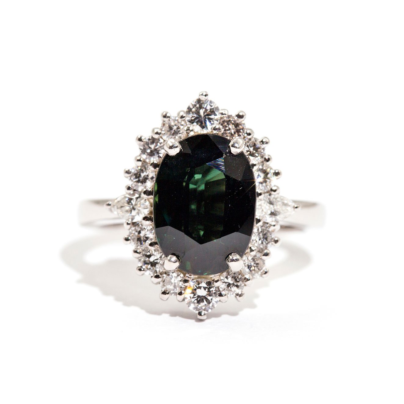 Mollymook Sapphire & Diamond Ring Ring Imperial Jewellery - Auctions, Antique, Vintage & Estate 