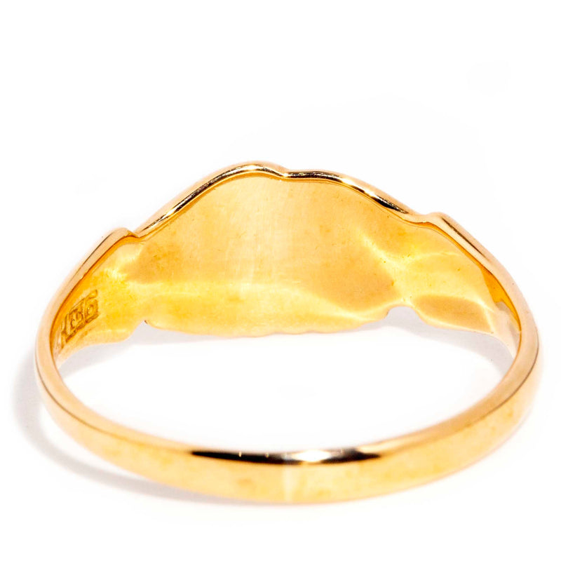 Monroe Vintage 9ct Yellow Gold Fide Handshake Ring* $ Rings Imperial Jewellery 