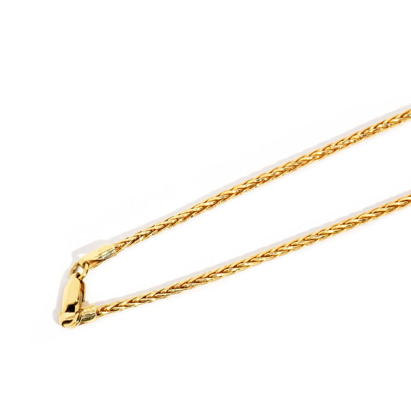 NEED SIZE Sasha Circa 1990s 10ct Gold Pendant with 9ct Gold Chain Pendants/Necklaces Imperial Jewellery 