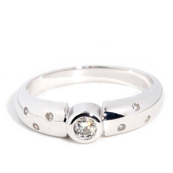 Nira Rubover Diamond Ring 18ct White Gold Rings Imperial Jewellery Imperial Jewellery - Hamilton 