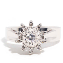 Noor 18ct White Gold Diamond Cluster Ring* Gemmo $ Rings Imperial Jewellery Imperial Jewellery - Hamilton 