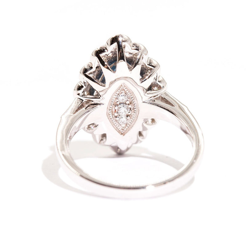 Noosa Sapphire & Diamond Ring Ring Imperial Jewellery - Auctions, Antique, Vintage & Estate 