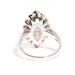 Noosa Sapphire & Diamond Ring Ring Imperial Jewellery - Auctions, Antique, Vintage & Estate 