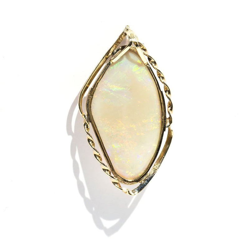 Oliver Opal Vintage Pendant Pendant/Necklaces Imperial Jewellery - Auctions, Antique, Vintage & Estate 