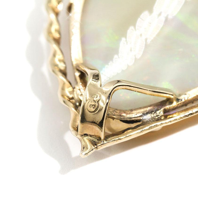 Oliver Opal Vintage Pendant Pendant/Necklaces Imperial Jewellery - Auctions, Antique, Vintage & Estate 