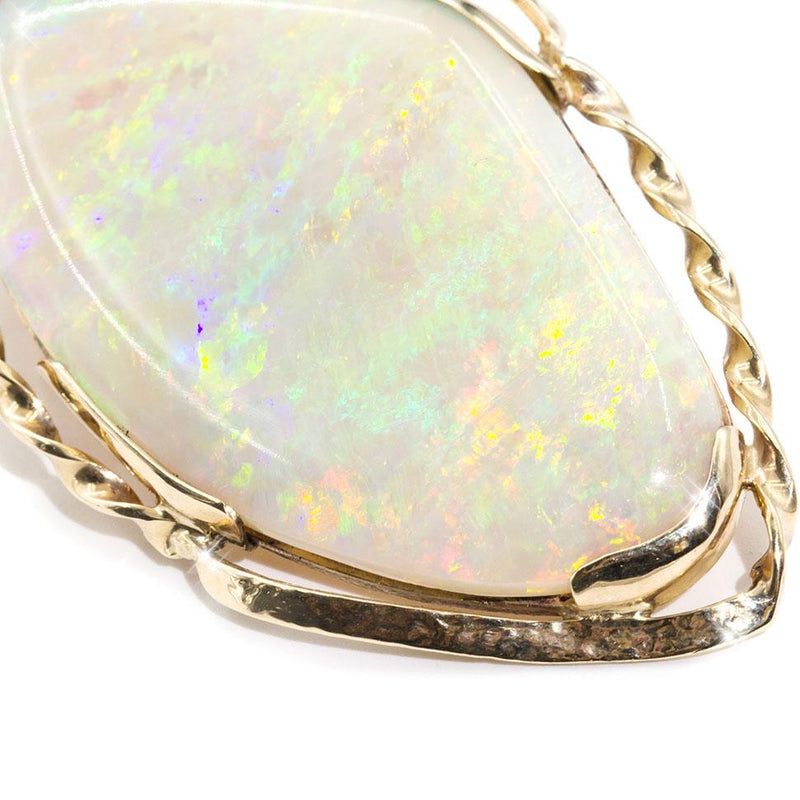 Oliver Opal Vintage Pendant Pendant/Necklaces Imperial Jewellery - Auctions, Antique, Vintage & Estate 