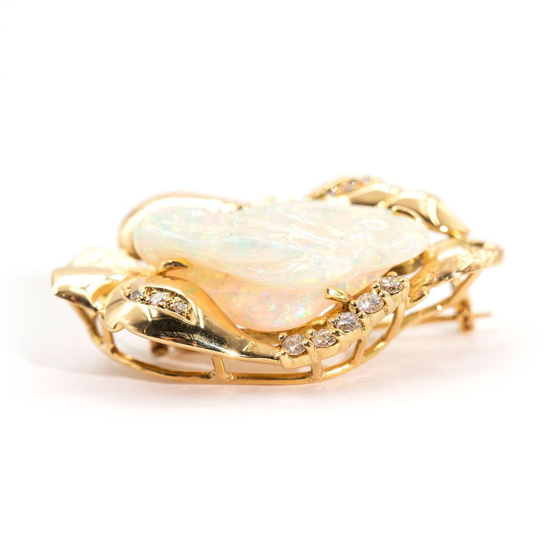 opal-Pendant-Brooch-Piper-IJ-0221-454 Brooch Imperial Jewellery - Auctions, Antique, Vintage & Estate 
