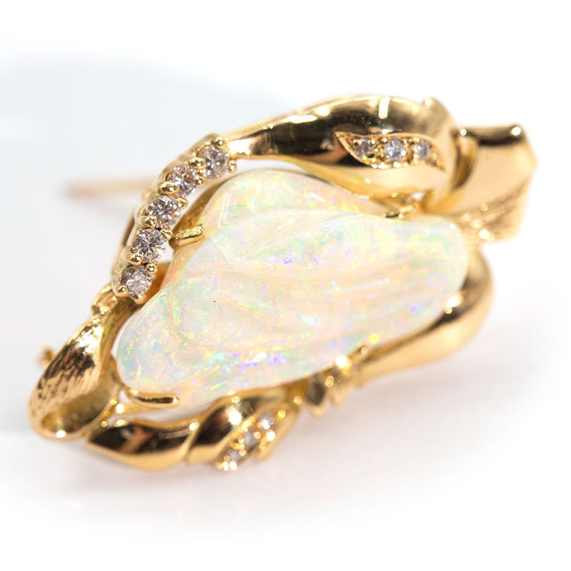 opal-Pendant-Brooch-Piper-IJ-0221-454 Brooch Imperial Jewellery - Auctions, Antique, Vintage & Estate 