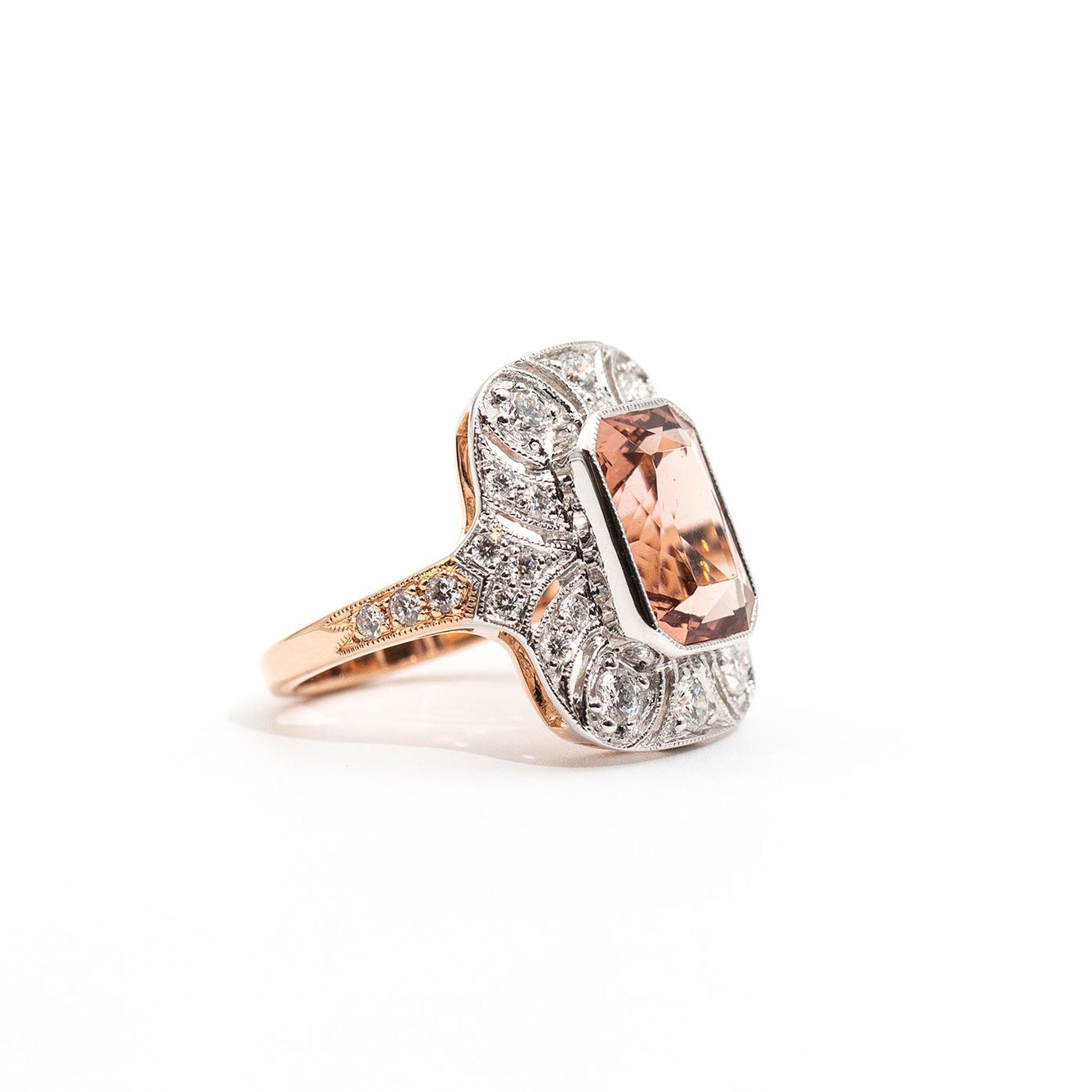 Morganite Ring