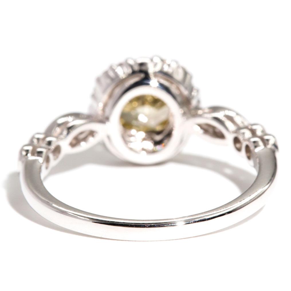 Peyton 1.02 Carat Certified Fancy Yellow Diamond Engagement Ring Rings Imperial Jewellery