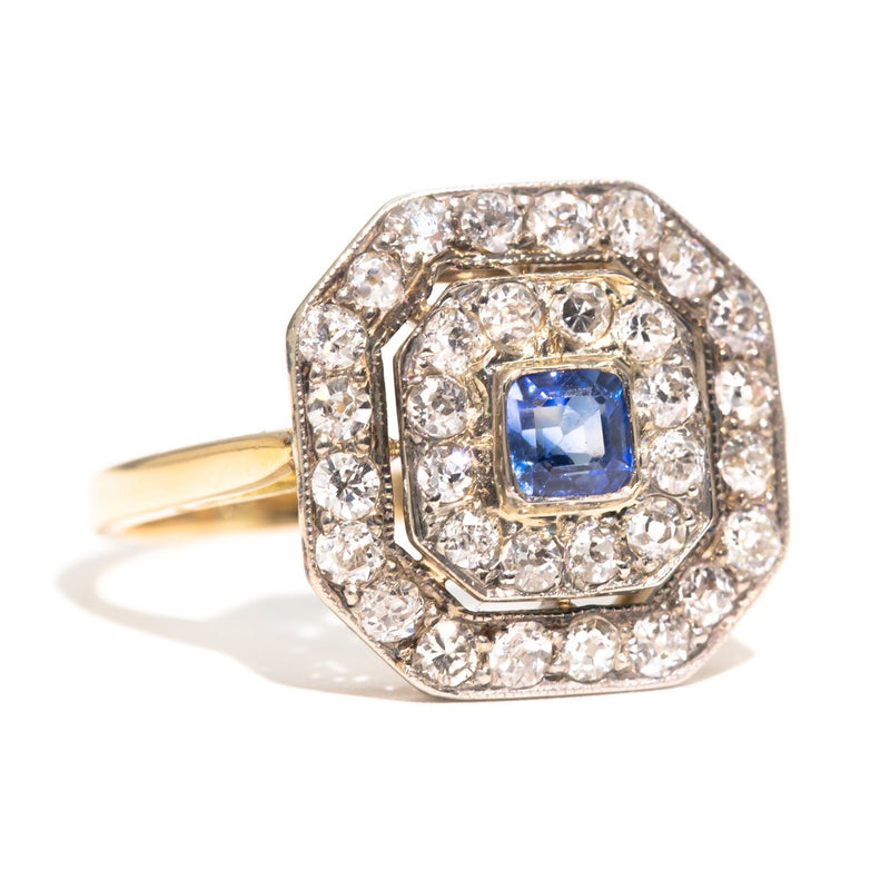 Pomona Sapphire & Diamond Ring Rings Imperial Jewellery 