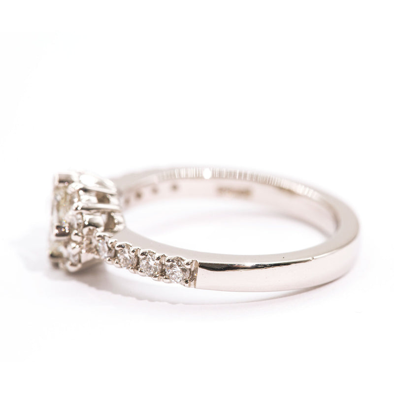 princess-vintage-diamond-engagement-ring-larnie-ij-0121-417 Rings Imperial Jewellery - Auctions, Antique, Vintage & Estate 