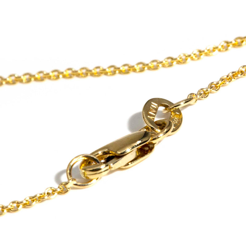 Provence Art Deco Diamond Necklet in 9 Carat Yellow Gold* GTG Necklaces Imperial Jewellery 
