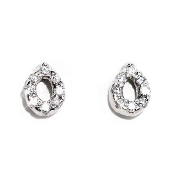 Teardrop stud hot sale