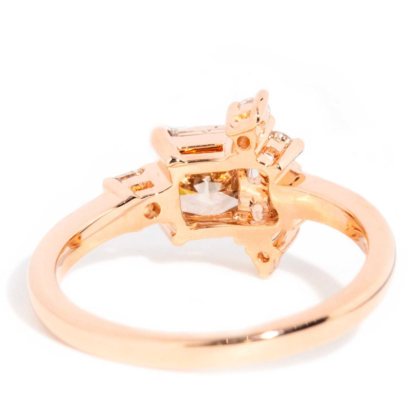 Riviera 18ct Rose Gold Salt & Pepper Diamond Ring Rings Imperial Jewellery 
