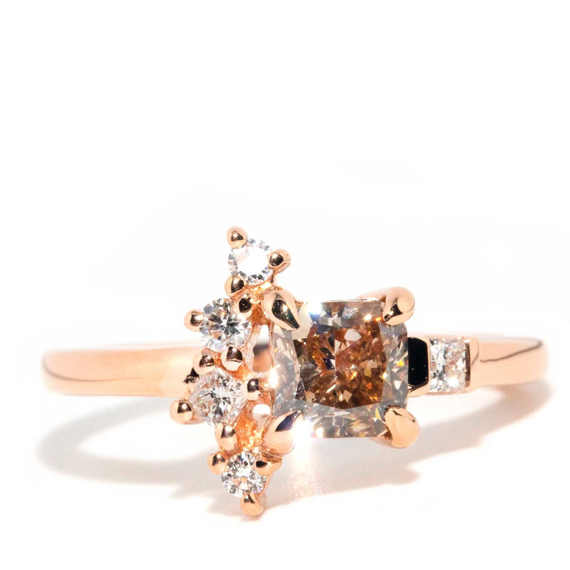 Riviera 18ct Rose Gold Salt & Pepper Diamond Ring Rings Imperial Jewellery Imperial Jewellery - Hamilton 