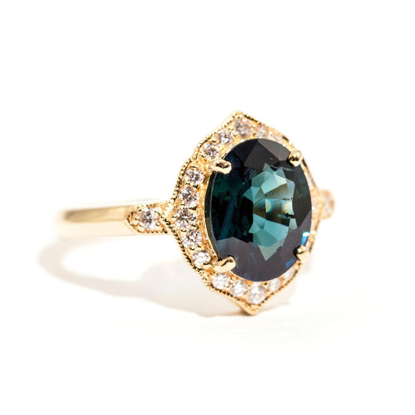 Robe Sapphire & Diamond Ring Ring Imperial Jewellery - Auctions, Antique, Vintage & Estate 