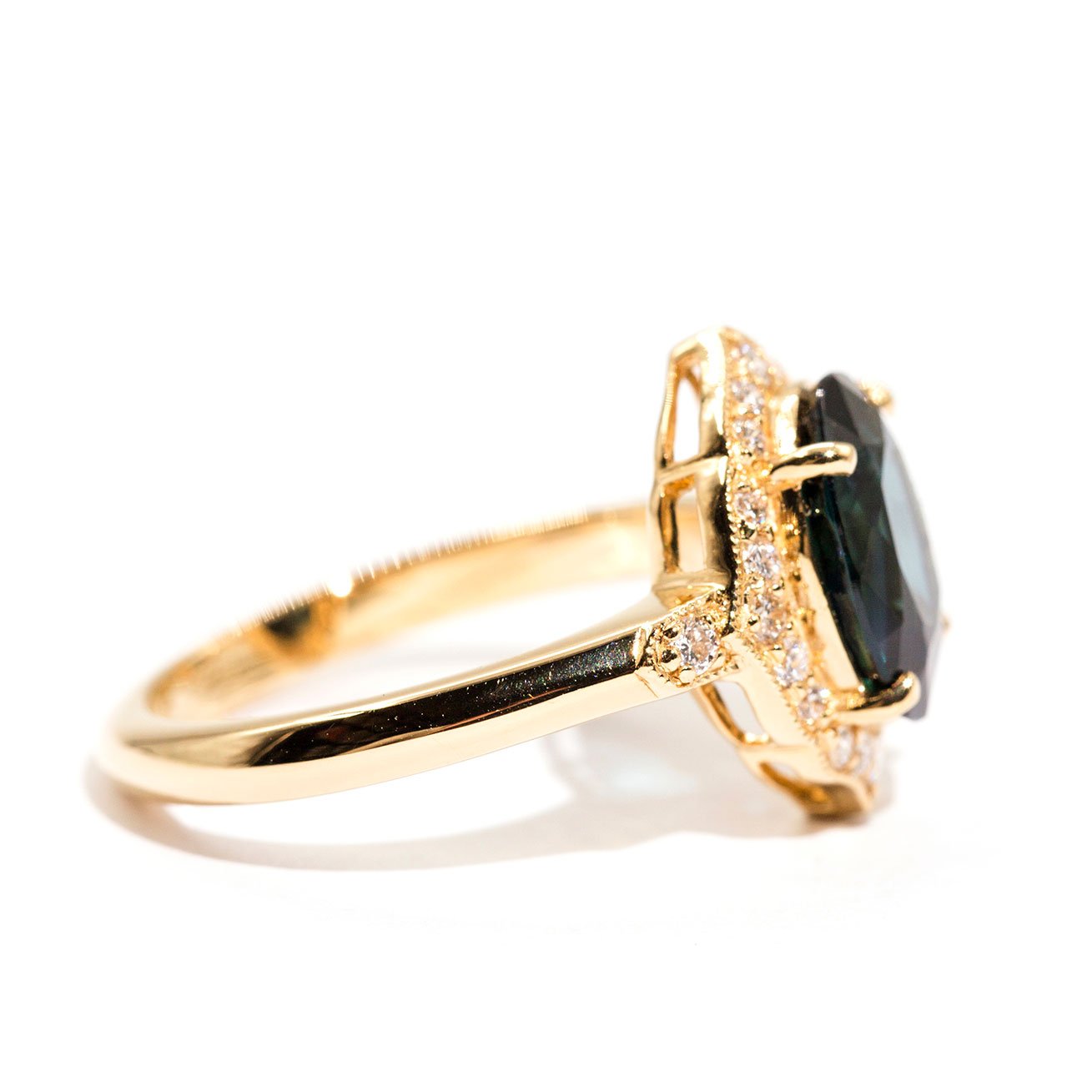 Robe Sapphire & Diamond Ring Ring Imperial Jewellery - Auctions, Antique, Vintage & Estate 