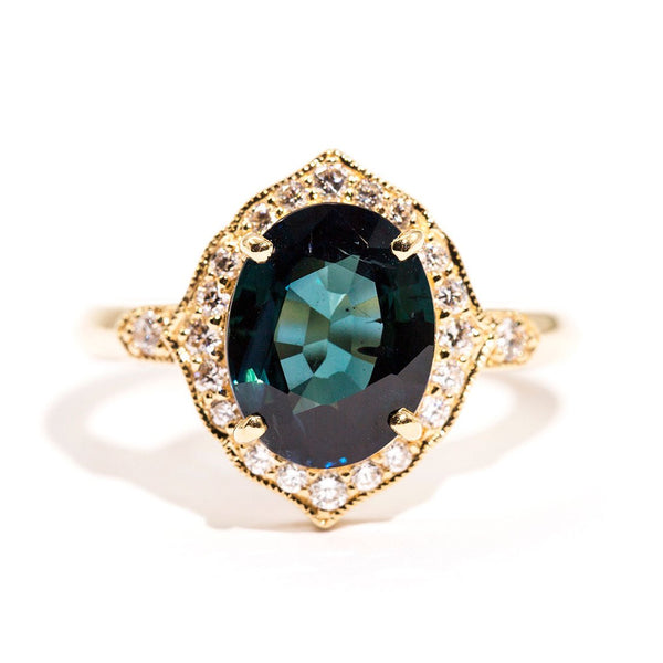 Robe Sapphire & Diamond Ring Ring Imperial Jewellery - Auctions, Antique, Vintage & Estate 