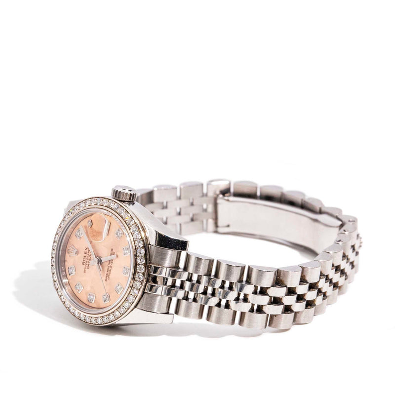Rolex Lady Datejust 26mm Diamond Stainless Steel Ref 179384 Watches Rolex 