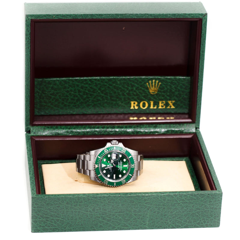 Rolex Submariner "HULK" 116610LV Automatic Watch Watches Rolex