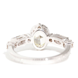 Rosa Certified 1.29ct Yellow Diamond Engagement Ring Rings Imperial Jewellery
