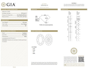 Rosa Certified 1.29ct Yellow Diamond Engagement Ring Rings Imperial Jewellery