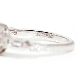 Rosa Certified 1.29ct Yellow Diamond Engagement Ring Rings Imperial Jewellery