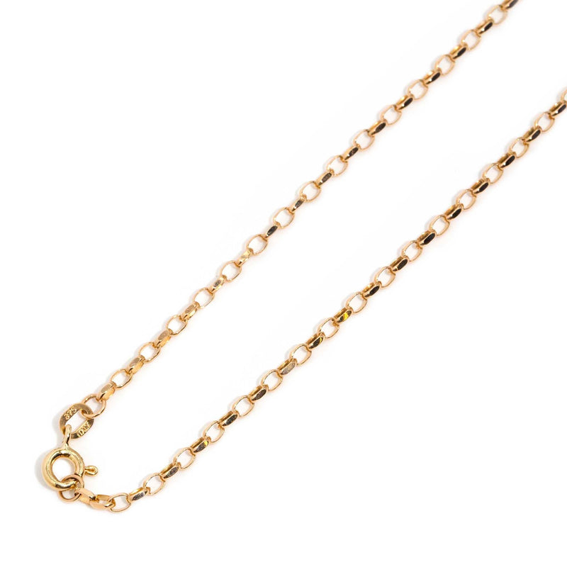 Rosa Reinvented Vintage Star Set Ruby Necklet 9 Carat Gold Pendants/Necklaces Imperial Jewellery 