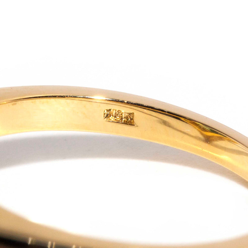 Sahara 18ct Gold Green Tourmaline & Diamond Ring* OB Gemmo $ Rings Imperial Jewellery 